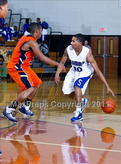 Thumbnail 1 in Mansfield Summit vs. Fort Bend Bush (McDonald's Texas Invitational) photogallery.