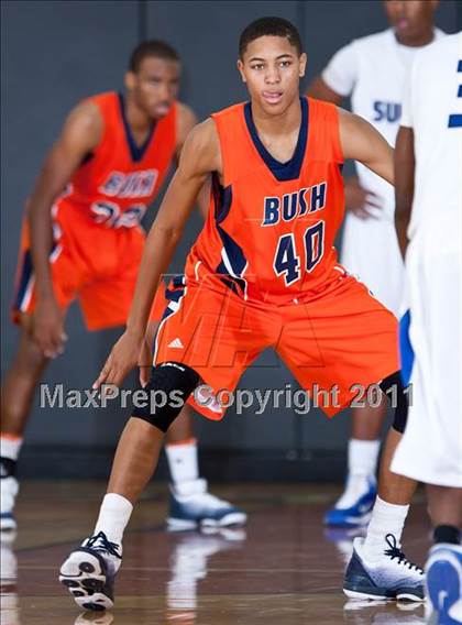 Thumbnail 1 in Mansfield Summit vs. Fort Bend Bush (McDonald's Texas Invitational) photogallery.