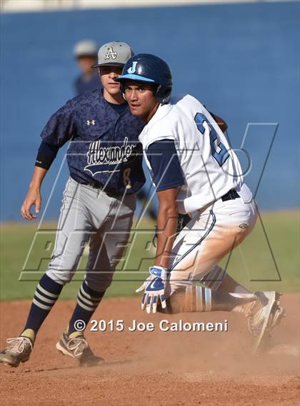 Thumbnail 3 in  Johnson [Claudia Taylor] vs Alexander [John B.] (UIL 6A Regional Playoff) photogallery.