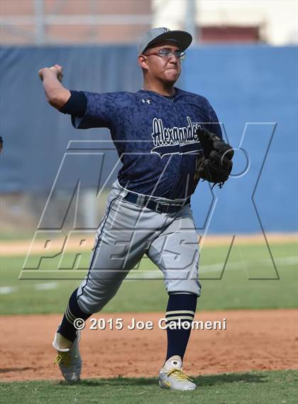 Thumbnail 1 in  Johnson [Claudia Taylor] vs Alexander [John B.] (UIL 6A Regional Playoff) photogallery.