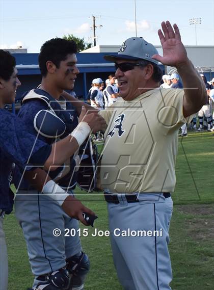 Thumbnail 1 in  Johnson [Claudia Taylor] vs Alexander [John B.] (UIL 6A Regional Playoff) photogallery.
