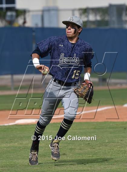 Thumbnail 1 in  Johnson [Claudia Taylor] vs Alexander [John B.] (UIL 6A Regional Playoff) photogallery.