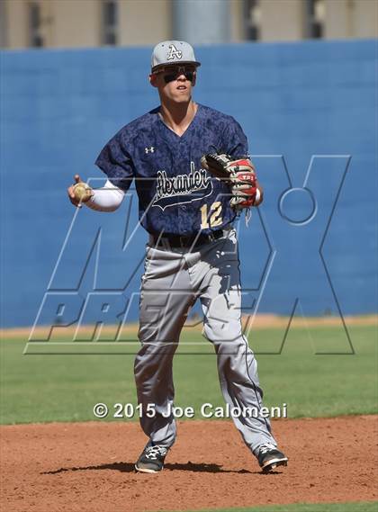 Thumbnail 1 in  Johnson [Claudia Taylor] vs Alexander [John B.] (UIL 6A Regional Playoff) photogallery.