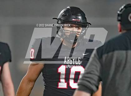 Thumbnail 2 in Argyle vs. South Oak Cliff (5A-2 State Semifinal) photogallery.
