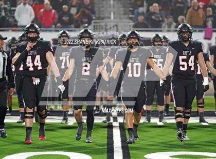 Thumbnail 2 in Argyle vs. South Oak Cliff (5A-2 State Semifinal) photogallery.