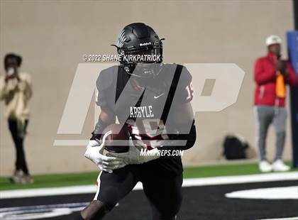 Thumbnail 1 in Argyle vs. South Oak Cliff (5A-2 State Semifinal) photogallery.