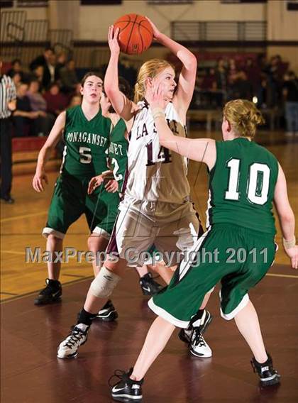 Thumbnail 3 in Ponaganset vs. LaSalle Academy (RIIL Division 1 First Round) photogallery.