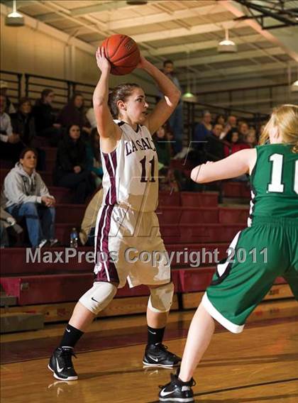 Thumbnail 2 in Ponaganset vs. LaSalle Academy (RIIL Division 1 First Round) photogallery.