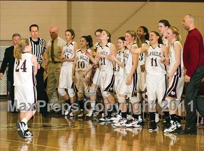 Thumbnail 3 in Ponaganset vs. LaSalle Academy (RIIL Division 1 First Round) photogallery.