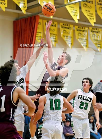 Thumbnail 1 in Sierra Lutheran vs Churchill County (Serpent Classic) photogallery.