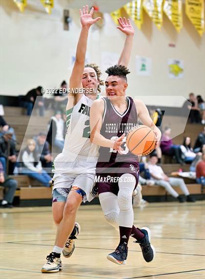 Thumbnail 2 in Sierra Lutheran vs Churchill County (Serpent Classic) photogallery.