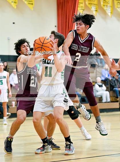 Thumbnail 1 in Sierra Lutheran vs Churchill County (Serpent Classic) photogallery.