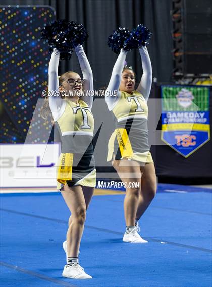 Thumbnail 1 in Tombstone - Cheer (AIA Division IV Prelims) photogallery.