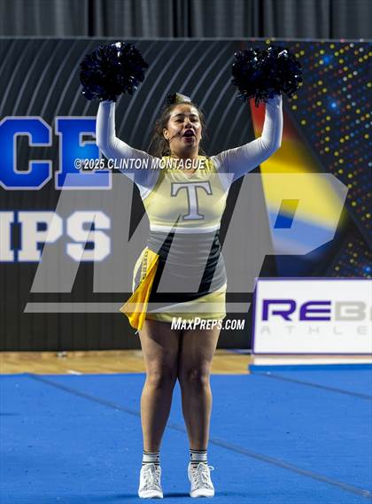 Thumbnail 1 in Tombstone - Cheer (AIA Division IV Prelims) photogallery.