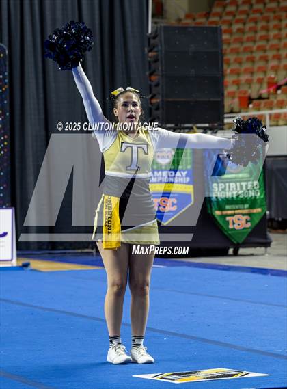 Thumbnail 2 in Tombstone - Cheer (AIA Division IV Prelims) photogallery.