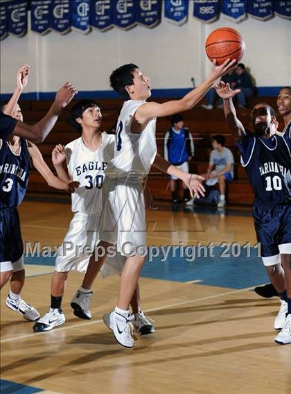 Thumbnail 1 in Maranatha vs Gabrielino (San Marino Tournament) photogallery.
