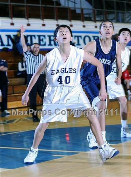 Thumbnail 2 in Maranatha vs Gabrielino (San Marino Tournament) photogallery.