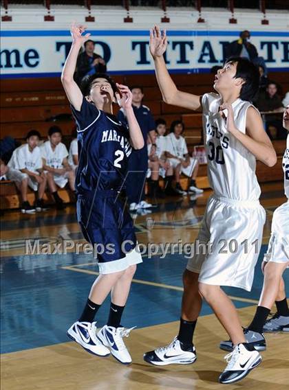 Thumbnail 2 in Maranatha vs Gabrielino (San Marino Tournament) photogallery.