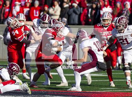 Thumbnail 2 in Garden City vs Bellport Long Island Class II Championship photogallery.
