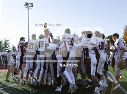 Thumbnail 2 in Garden City vs Bellport Long Island Class II Championship photogallery.