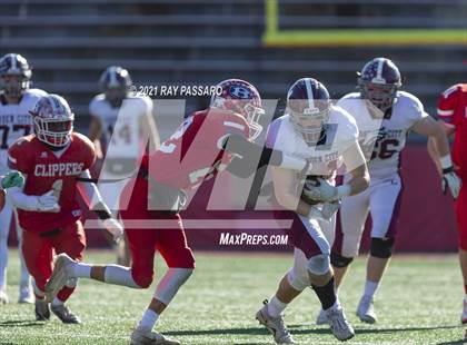 Thumbnail 2 in Garden City vs Bellport Long Island Class II Championship photogallery.