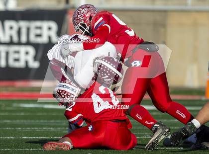 Thumbnail 2 in Garden City vs Bellport Long Island Class II Championship photogallery.