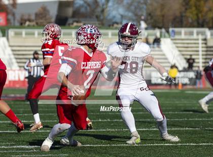 Thumbnail 2 in Garden City vs Bellport Long Island Class II Championship photogallery.