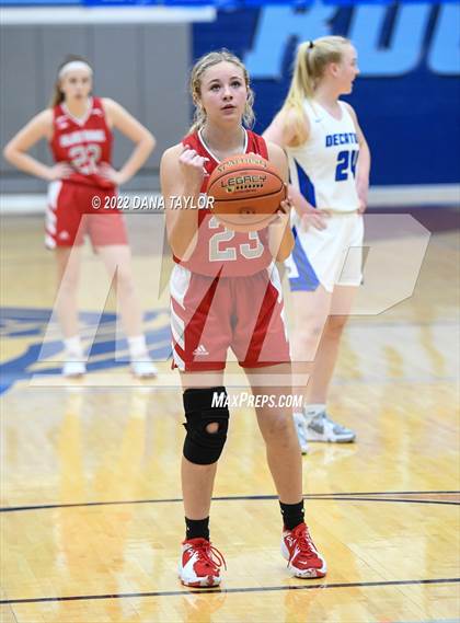 Thumbnail 1 in Decatur vs Glen Rose (UIL 4A Area Playoff) photogallery.