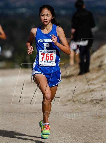 Thumbnail 1 in CIF LA City Section Cross Country Championships (Girls) photogallery.