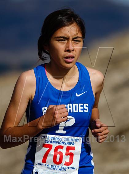 Thumbnail 3 in CIF LA City Section Cross Country Championships (Girls) photogallery.