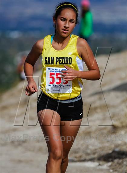 Thumbnail 1 in CIF LA City Section Cross Country Championships (Girls) photogallery.