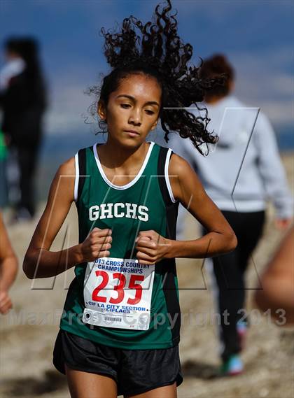 Thumbnail 2 in CIF LA City Section Cross Country Championships (Girls) photogallery.