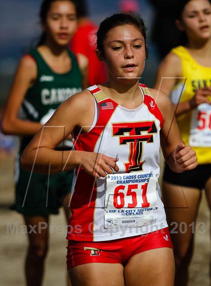 Thumbnail 1 in CIF LA City Section Cross Country Championships (Girls) photogallery.