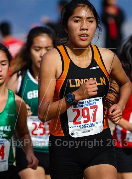 Thumbnail 2 in CIF LA City Section Cross Country Championships (Girls) photogallery.