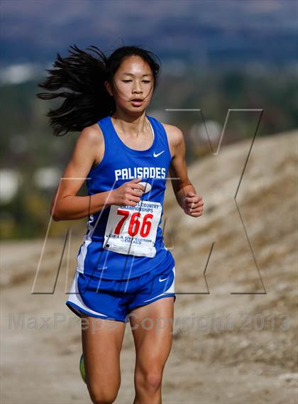 Thumbnail 2 in CIF LA City Section Cross Country Championships (Girls) photogallery.