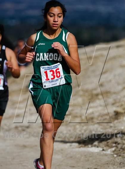 Thumbnail 2 in CIF LA City Section Cross Country Championships (Girls) photogallery.