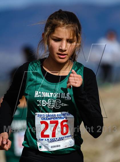 Thumbnail 3 in CIF LA City Section Cross Country Championships (Girls) photogallery.