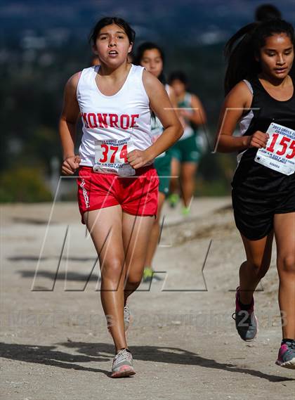 Thumbnail 2 in CIF LA City Section Cross Country Championships (Girls) photogallery.