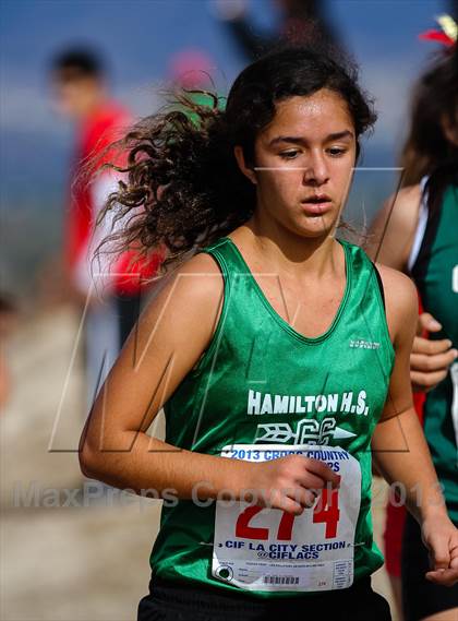 Thumbnail 1 in CIF LA City Section Cross Country Championships (Girls) photogallery.