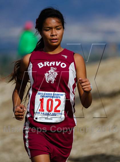 Thumbnail 3 in CIF LA City Section Cross Country Championships (Girls) photogallery.