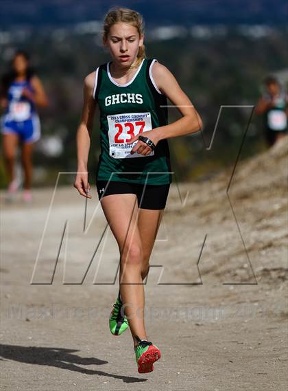 Thumbnail 2 in CIF LA City Section Cross Country Championships (Girls) photogallery.