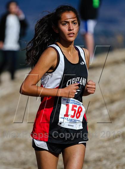 Thumbnail 1 in CIF LA City Section Cross Country Championships (Girls) photogallery.