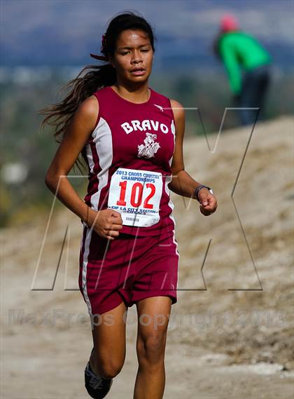 Thumbnail 1 in CIF LA City Section Cross Country Championships (Girls) photogallery.