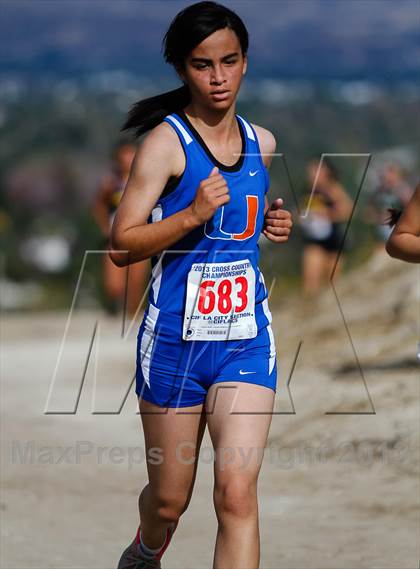 Thumbnail 1 in CIF LA City Section Cross Country Championships (Girls) photogallery.