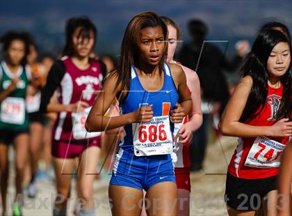 Thumbnail 3 in CIF LA City Section Cross Country Championships (Girls) photogallery.