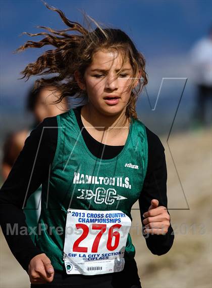 Thumbnail 2 in CIF LA City Section Cross Country Championships (Girls) photogallery.