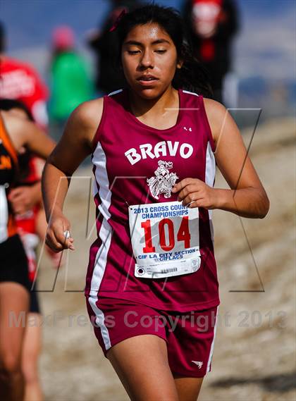 Thumbnail 3 in CIF LA City Section Cross Country Championships (Girls) photogallery.
