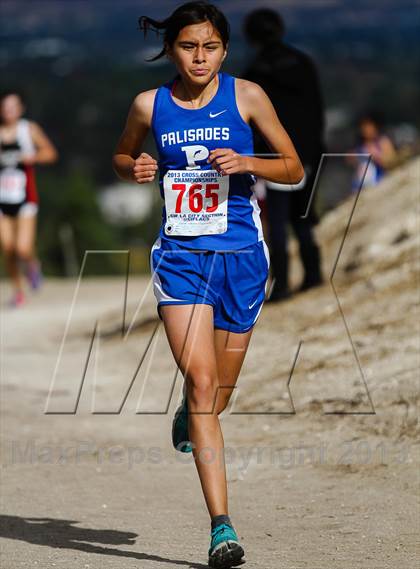 Thumbnail 1 in CIF LA City Section Cross Country Championships (Girls) photogallery.