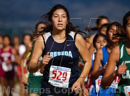 Thumbnail 1 in CIF LA City Section Cross Country Championships (Girls) photogallery.