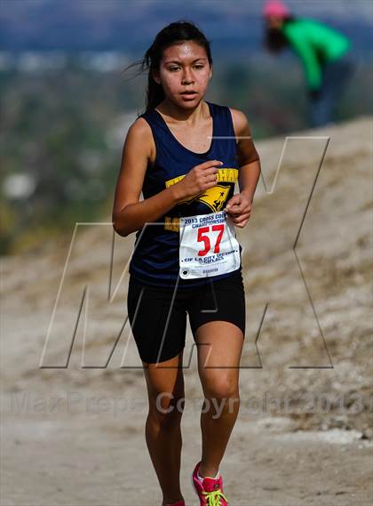 Thumbnail 3 in CIF LA City Section Cross Country Championships (Girls) photogallery.